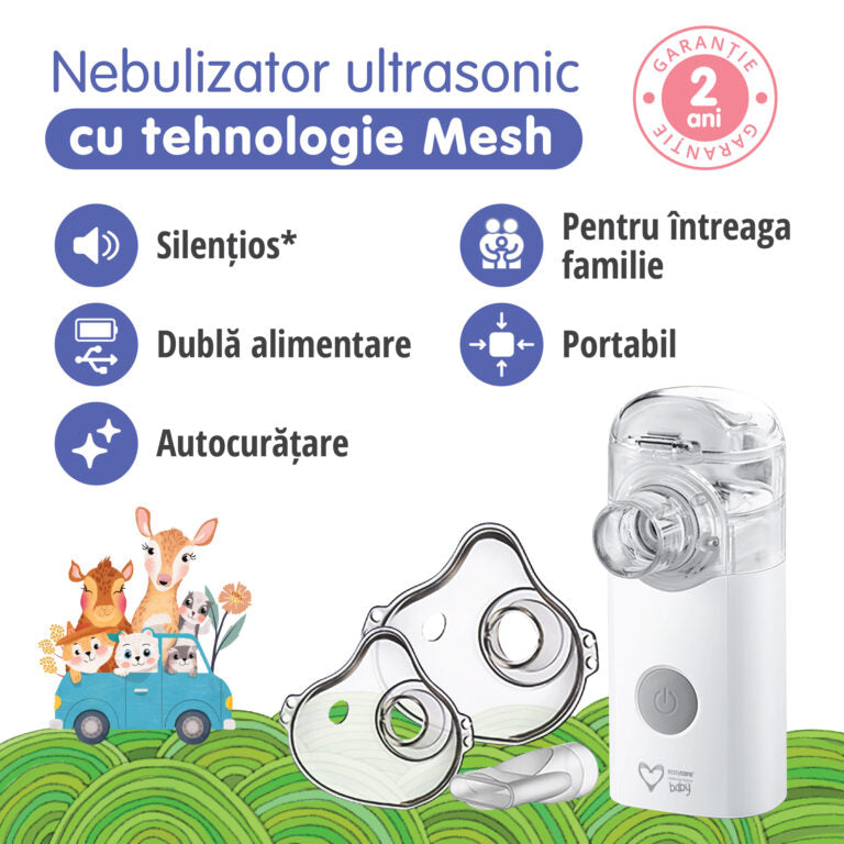 Nebulizator ultrasonic cu tehnologie mesh – VP-M3 EASYCARE BABY