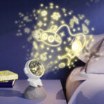 Lampa de veghe cu proiectii EASYCARE BABY 3in1 “Astronaut”