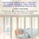 Emitator sunete albe 4 in 1 EASYCARE BABY