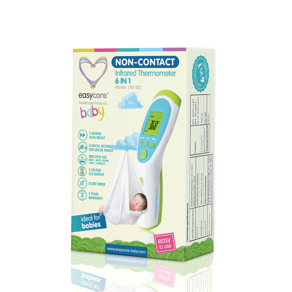 Termometru non contact multifunctional 6in1 EASYCARE Baby cu infrarosu