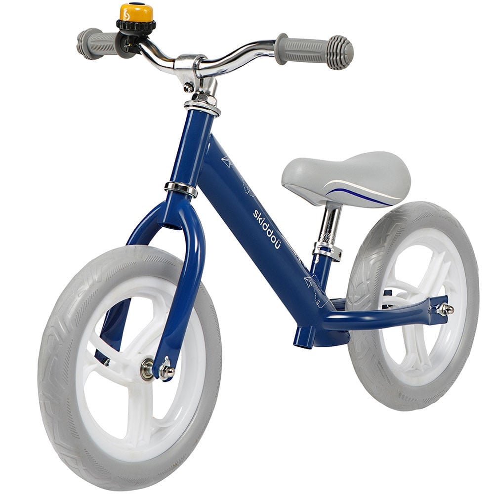 Bicicleta fara pedale Nils, Skiddou, Galben