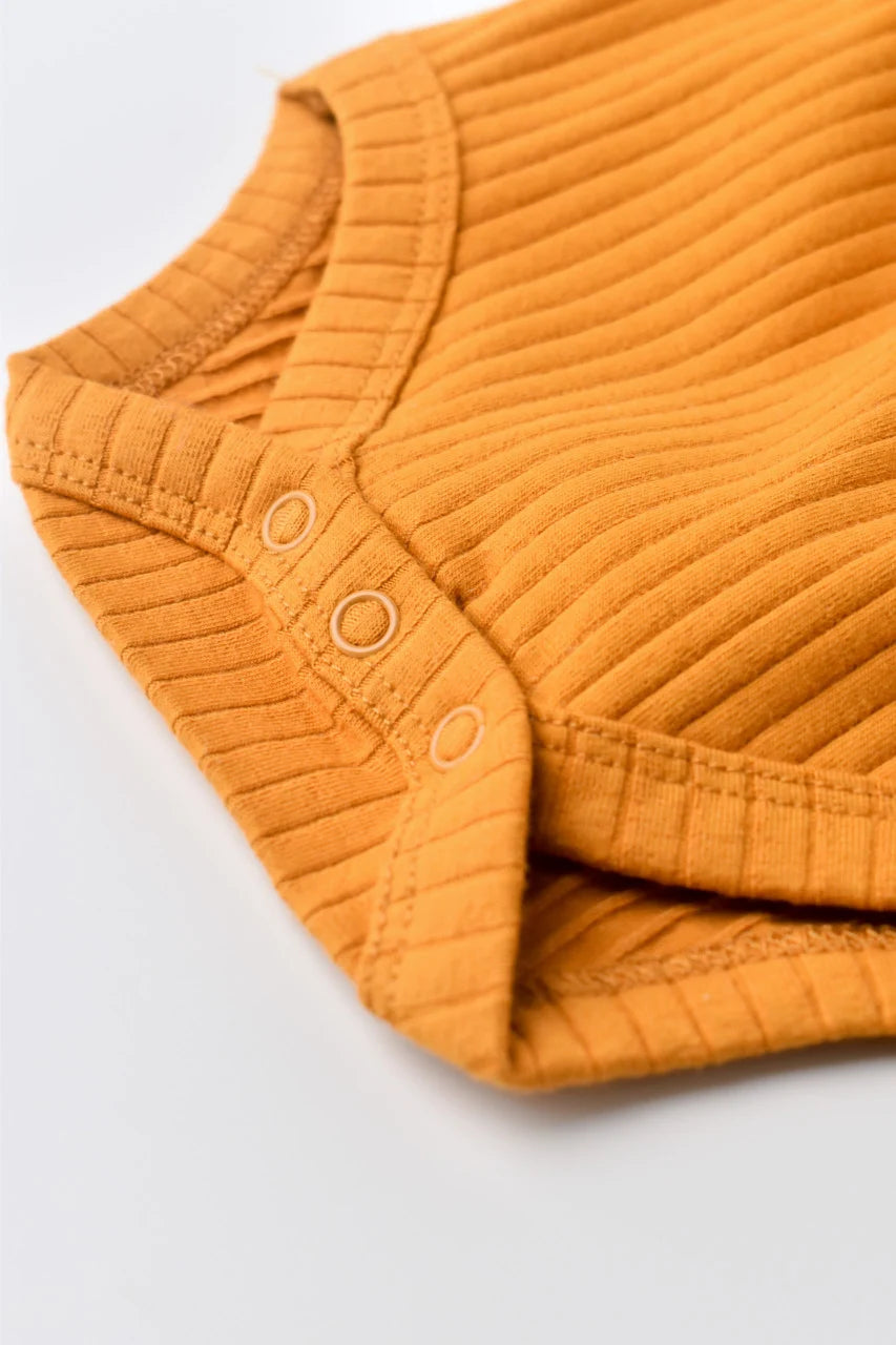 Body Bebe Unisex cu maneca lunga din 95% bumbac organic cu 5% elastan - Sofran, BabyCosy