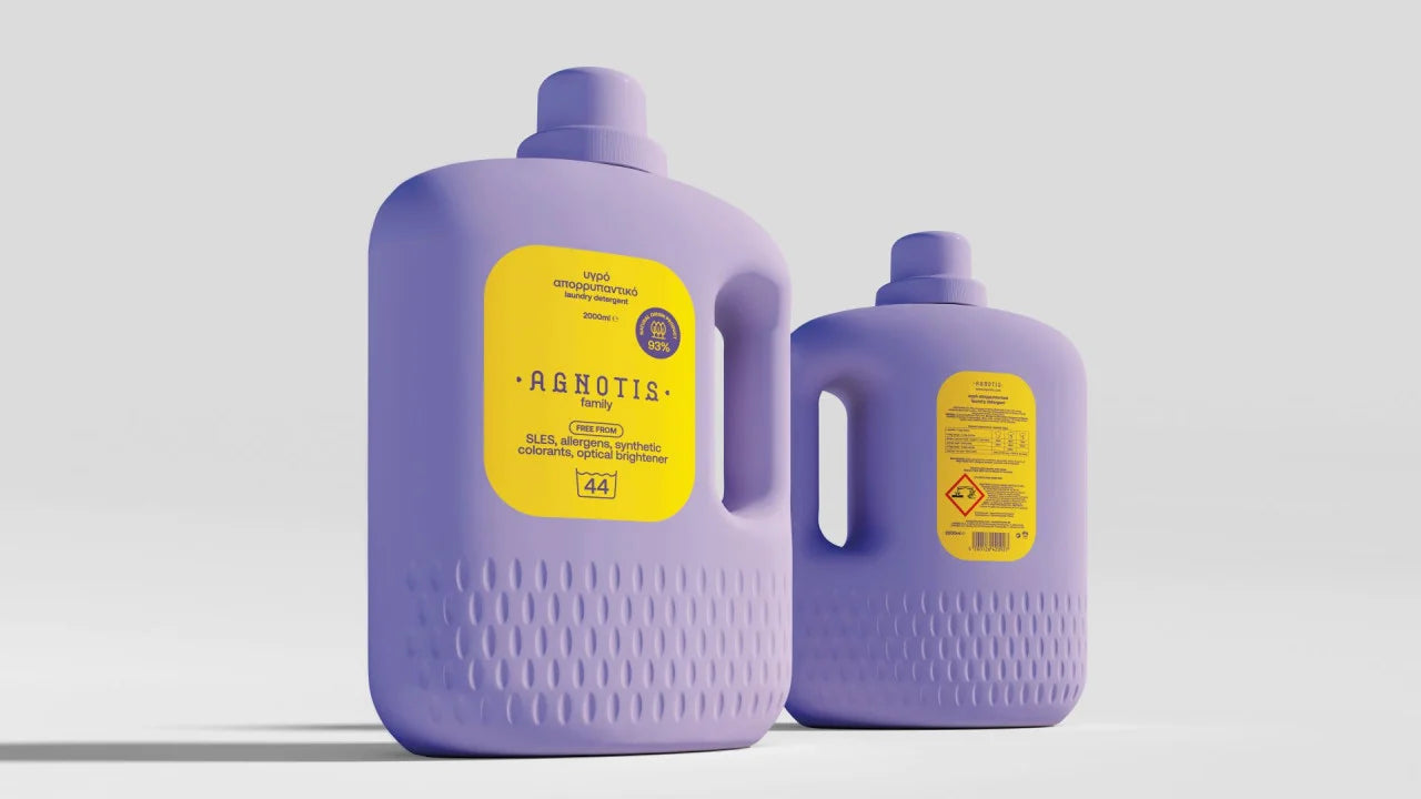 Detergent hipoalergenic de rufe pentru intreaga familie, Agnotis, 1800 ml