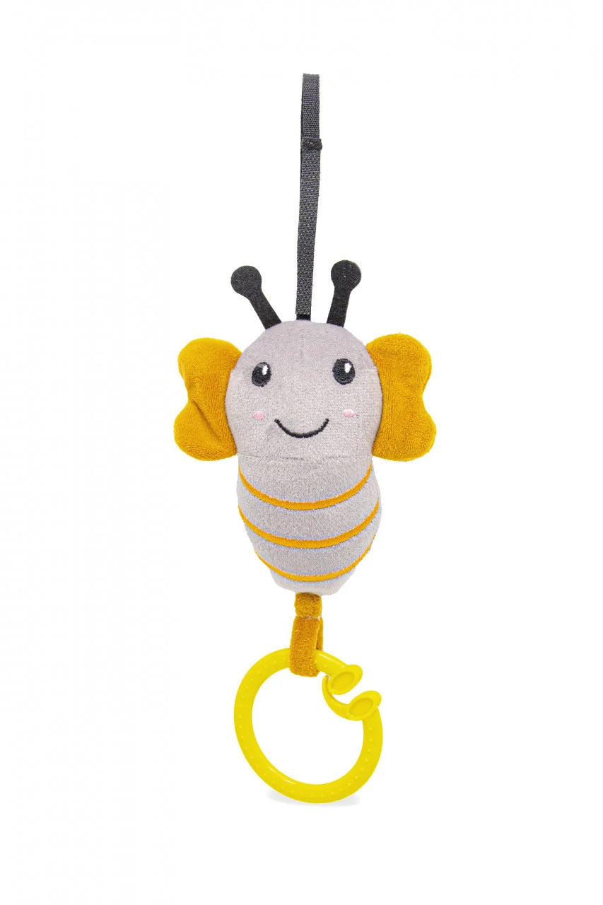 Jucarie cu vibratii pentru bebelusi BabyJem, Albinuta din plus, 6 luni+
