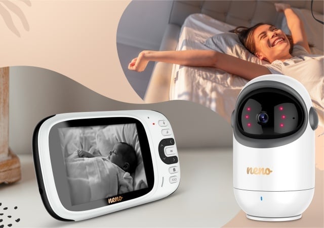 Neno Berkano – monitor electronic pentru bebeluși cu receptor wireless