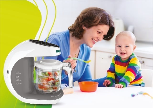 Neno Cibo – blender pentru copii cu funcție de gătire la abur