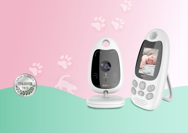 Neno Gato 2 – monitor electronic pentru bebeluși cu receptor wireless