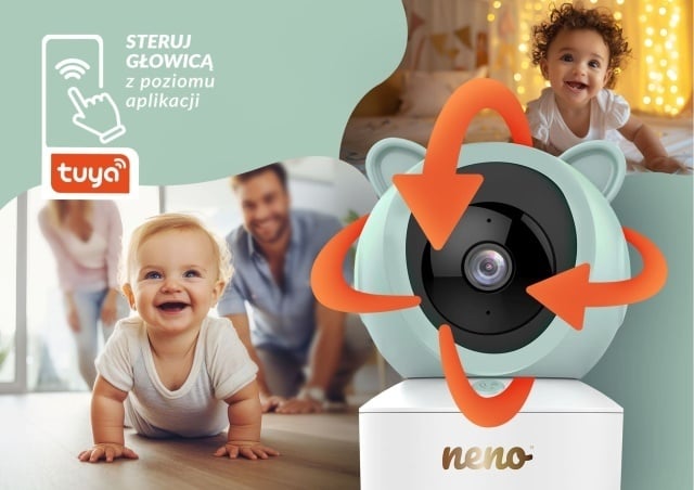 Neno Ivo – video-monitor rotativ cu receptor, conectare si prin telefon
