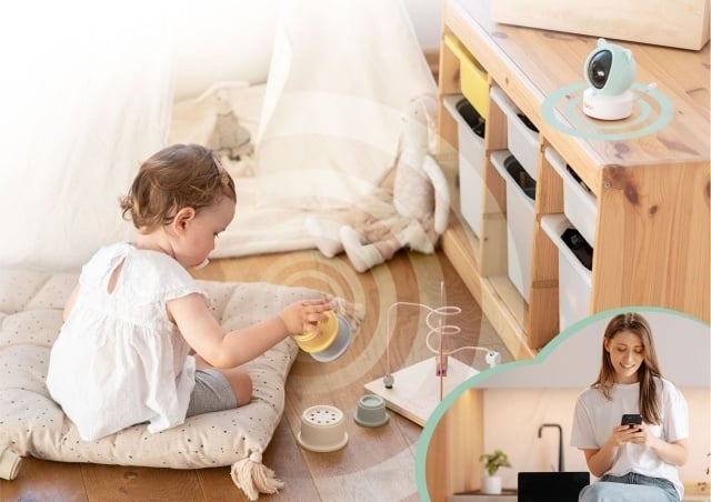 Neno Ivo – video-monitor rotativ cu receptor, conectare si prin telefon