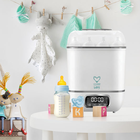 Sterilizator electric cu abur 8 biberoane 4in1 cu uscator EASYCARE BABY
