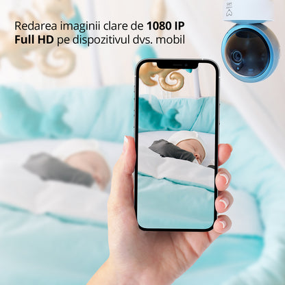 Camera Video WiFi Smart pentru supraveghere EASYCARE BABY