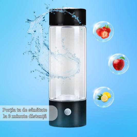 Sticlă Generator de Apă Hidrogenată 420ML