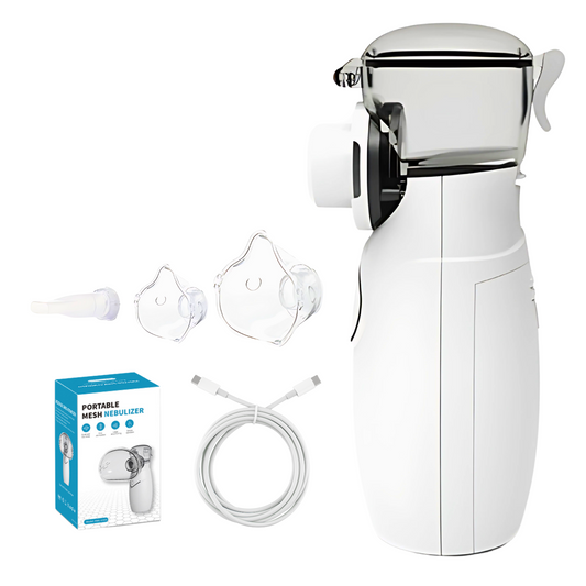 Aparat Aerosoli Portabil, Nebulizator Ultrasonic, Tehnologie Mesh Animati