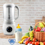 Aparat automat multifunctional de gatit cu aburi si blender 5in1 EASYCARE BABY
