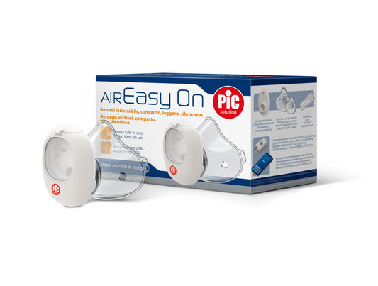 Nebulizator ultrasonic cu tehnologie mesh AirEasy On ultraportabil, PIC SOLUTION