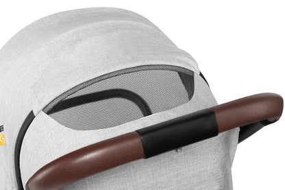 Carucior sport pliabil Skiddou Espoo+ Normandic Dream, ultracompact pentru calatorii, Gri