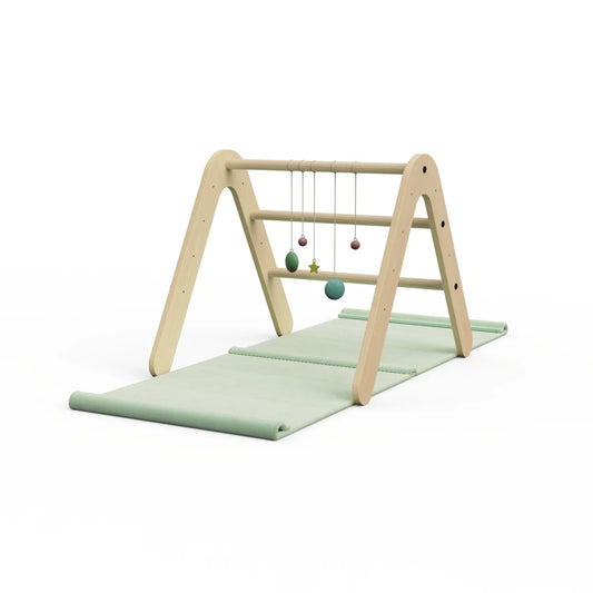 Centru activitati Montessori 2in1 - loc de joaca si biblioteca Gimy, MamaToyz