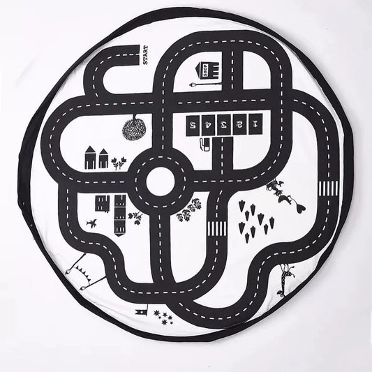 Covoras de joaca si saculet de jucarii 2 in 1 - ROADMAP Drool