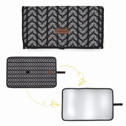 Geanta multifunctionala pentru parinti Skiddou Ingrid, Onyx, Negru