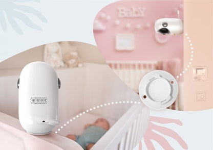 Neno Berkano – monitor electronic pentru bebeluși cu receptor wireless