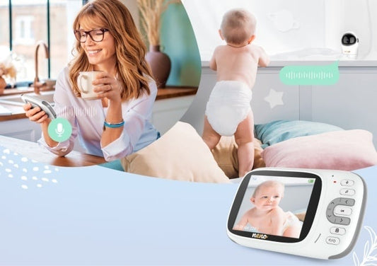 Neno Berkano – monitor electronic pentru bebeluși cu receptor wireless