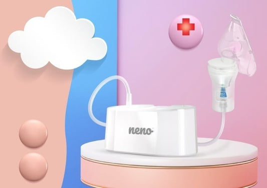 Neno Sano – nebulizator pneumatic, cu piston și compresor